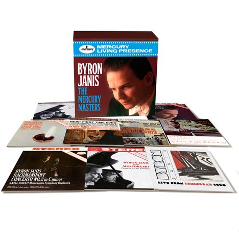 Byron Janis - The Mercury Masters, 9 CDs und 1 Blu-ray Audio