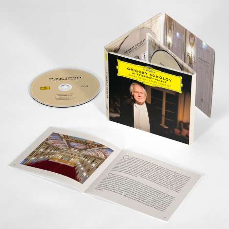 Grigory Sokolov - At Esterhazy Palace (mit Blu-ray Video), 2 CDs und 1 Blu-ray Disc