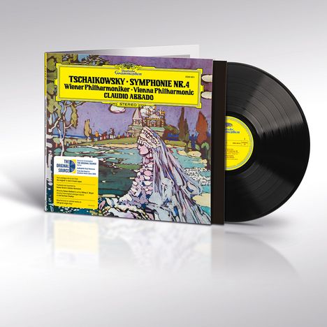 Peter Iljitsch Tschaikowsky (1840-1893): Symphonie Nr.4 (180g / limitierte &amp; nummerierte Auflage), LP