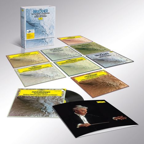 Anton Bruckner (1824-1896): Symphonien Nr. 1-9 (180g / limitierte &amp; nummerierte Auflage), 17 LPs