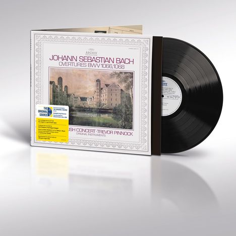 Johann Sebastian Bach (1685-1750): Orchestersuiten Nr.1 & 3 (180g), LP