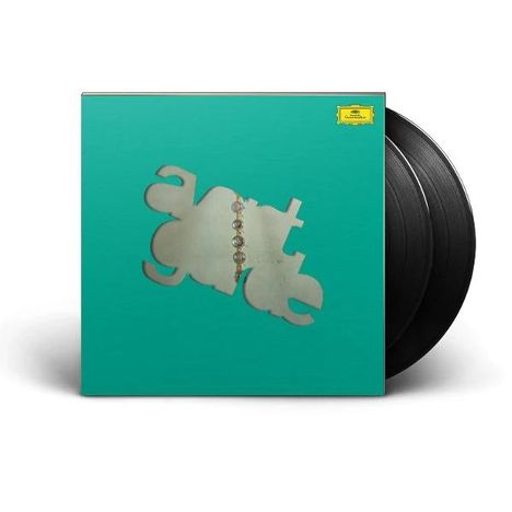 Text: "gate". Grünes Cover mit doppelter Schallplatte. Oben gelbes Ecklogo.