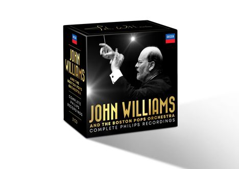 John Williams & Boston Pops Orchestra - Complete Philips Recordings, 21 CDs