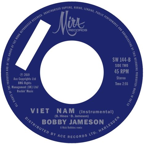 Bobby Jameson: Viet Nam, Single 7"
