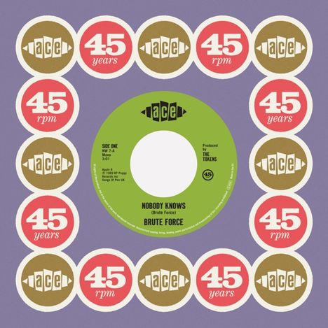 Brute Force (Stephen Friedland): Nobody Knows, Single 7"
