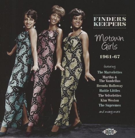 Finders Keepers: Motown Girls 1961 - 67, CD