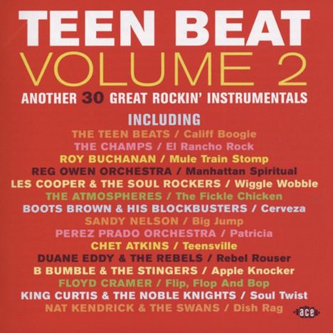 Teen Beat Vol.2, CD