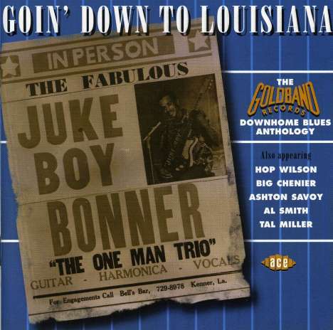 Goin' Down To Louisiana, CD