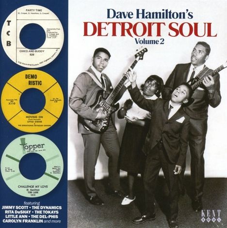 Dave Hamiltons Detroit Soul Vol.2, CD