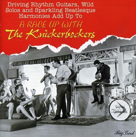 The Knickerbockers: A Rave Up With The Knickerbockers, CD