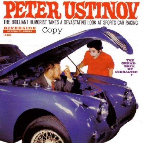 Peter Ustinov: The Grand Prix Of Gibraltar, CD
