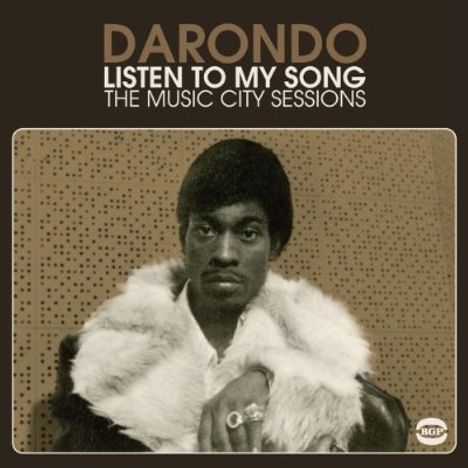 Darondo: Listen To My Song: The Music City Sessions, CD