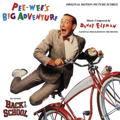 Filmmusik: Pee Wee's Big Adventure, CD
