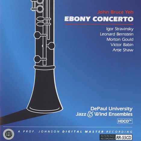 John Bruce Yeh - Ebony Concerto, CD