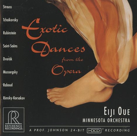 Exotic Dances from the Opera, CD