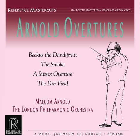 Malcolm Arnold (1921-2006): Ouvertüren (180g / Half-Speed Mastered), LP