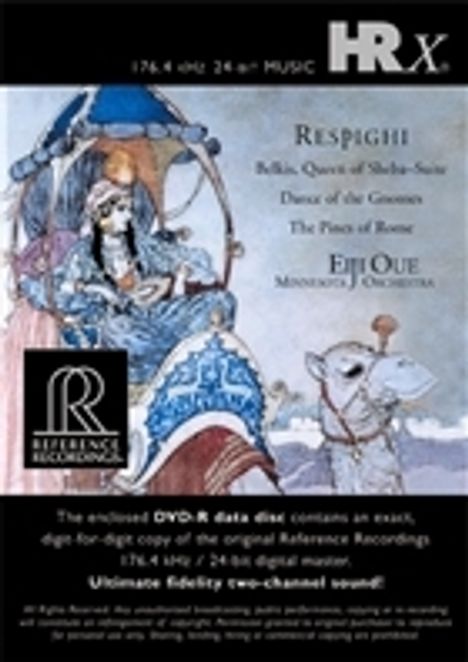 Ottorino Respighi (1879-1936): Belkis, Regina di Saba (HRX), HRx Disc