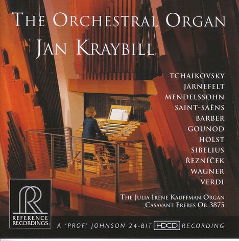 Jan Kraybill - The Orchestral Organ, Super Audio CD