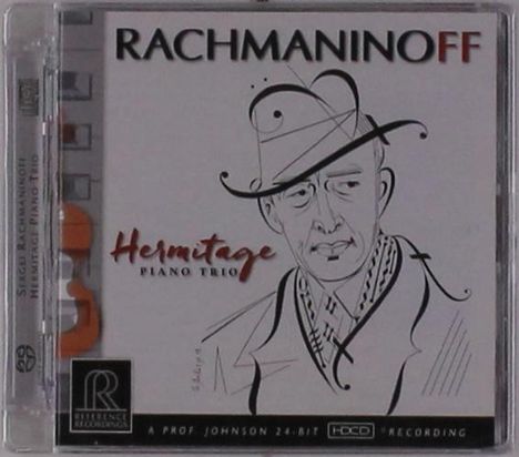 Sergej Rachmaninoff (1873-1943): Klaviertrios Nr.1 &amp; 2, Super Audio CD