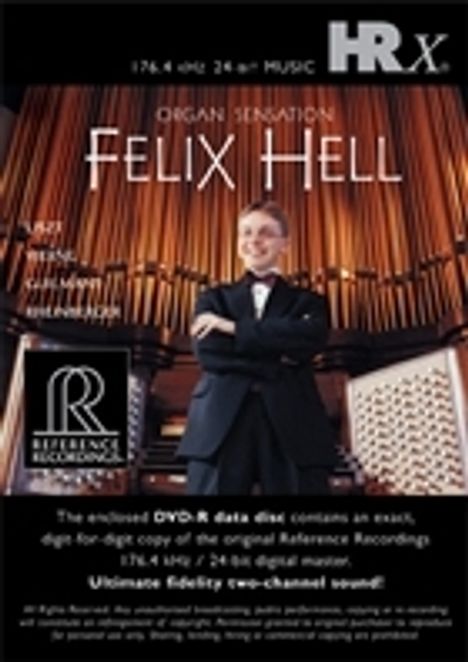 Felix Hell - Organ Sensation (HRX), HRx Disc