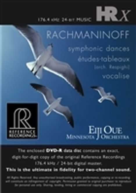 Sergej Rachmaninoff (1873-1943): Symphonische Tänze op.45 Nr.1-3 (HRX), HRx Disc