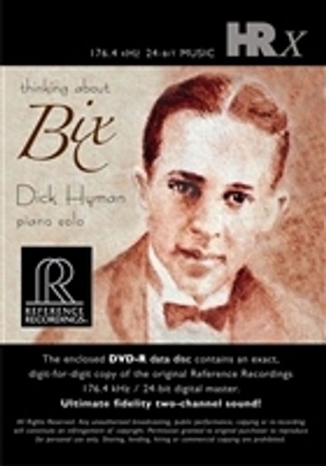 Dick Hyman (geb. 1927): Thinking About Bix (Piano Solo) (HRX), HRx Disc
