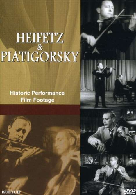 Heifetz &amp; Piatigorsky (Dokumentation), DVD