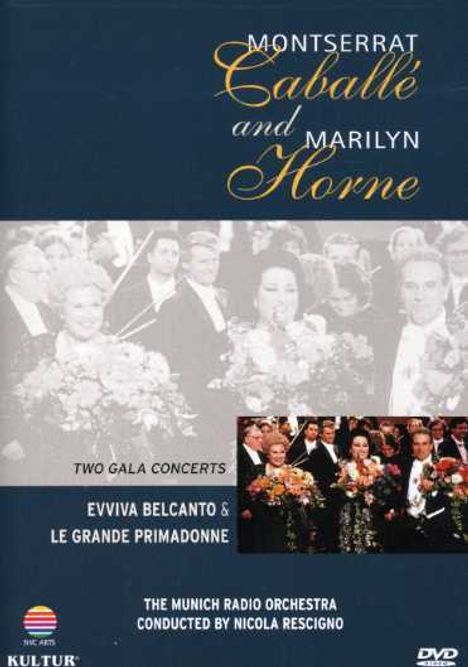 Montserrat Caballe &amp; Marilyn Horne - 2 Gala Concerts, DVD