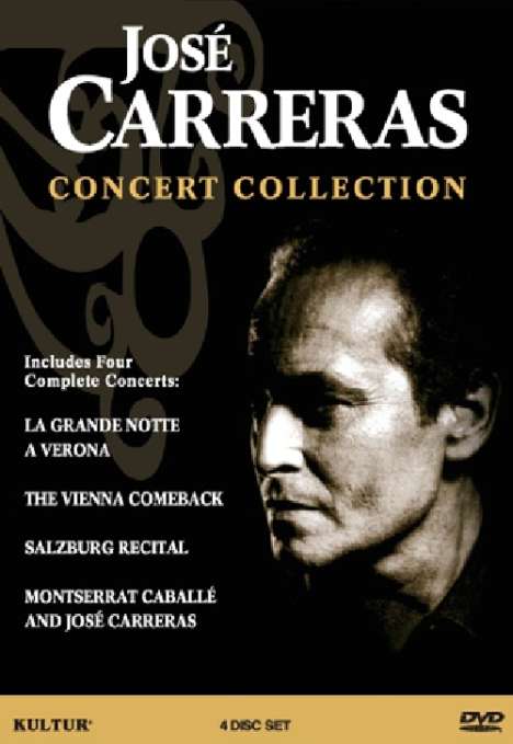 Jose Carreras - Concert Collection, DVD