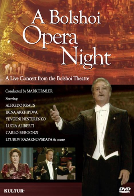 A Bolshoi Opera Night, DVD