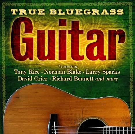 True Bluegrass Guitar, CD