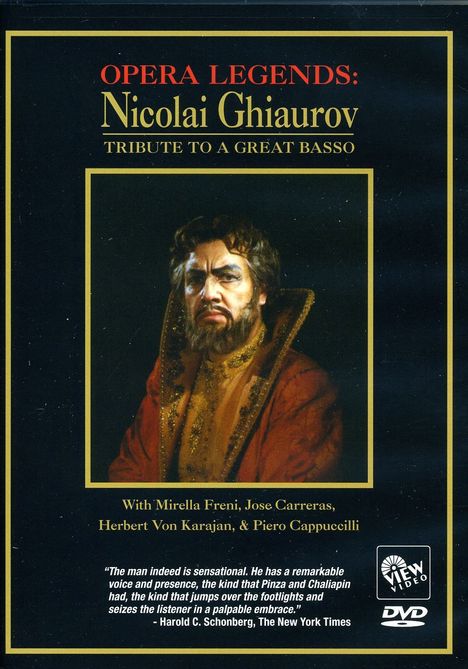 Nicolai Ghiaurov - Opera Legend, DVD