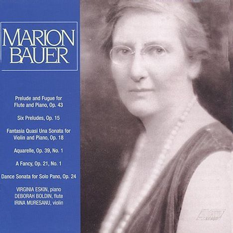 Marion Bauer (1882-1955): 6 Präludien op.15 für Klavier solo, CD