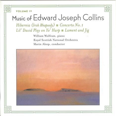 Edward Joseph Collins (1889-1951): Klavierkonzert Nr.1, CD