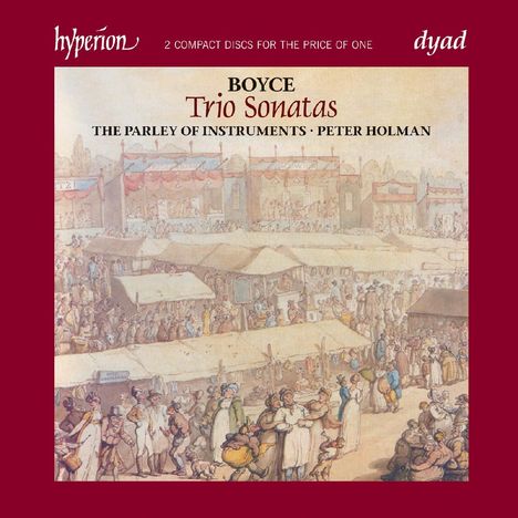 William Boyce (1711-1779): Triosonaten Nr.1-15, 2 CDs