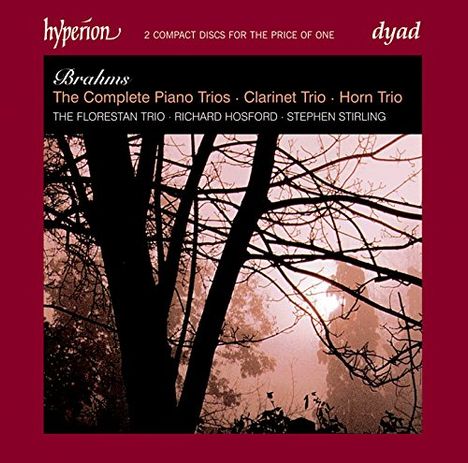 Johannes Brahms (1833-1897): Klaviertrios Nr.1-3, 2 CDs