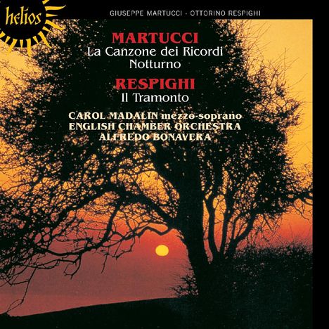 Ottorino Respighi (1879-1936): Il Tramonto für Gesang &amp; Kammerorchester, CD