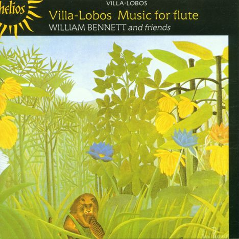 Heitor Villa-Lobos (1887-1959): Musik f.Flöte, CD