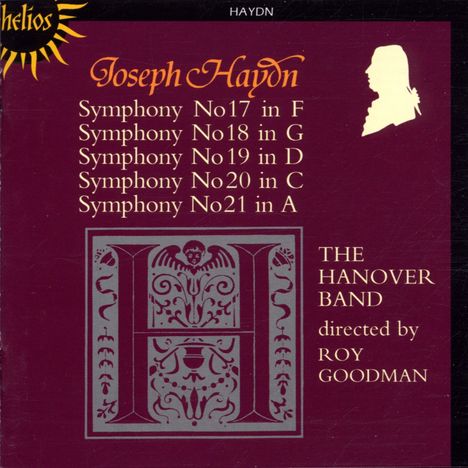 Joseph Haydn (1732-1809): Symphonien Nr.17-21, CD