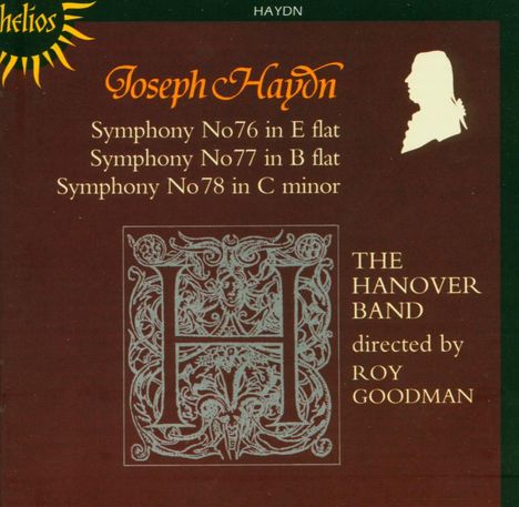 Joseph Haydn (1732-1809): Symphonien Nr.76-78, CD