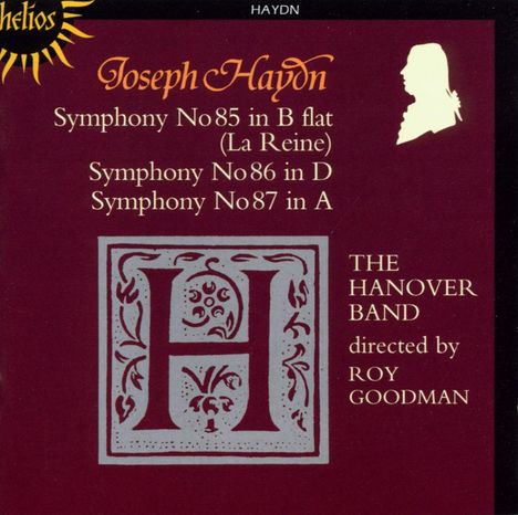 Joseph Haydn (1732-1809): Symphonien Nr.85-87, CD