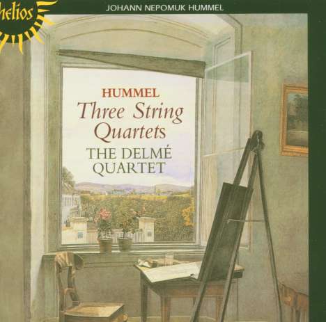 Johann Nepomuk Hummel (1778-1837): Streichquartette op.30 Nr.1-3, CD