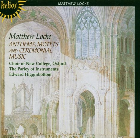 Matthew Locke (1622-1677): Anthems,Motets,Ceremonial Music, CD