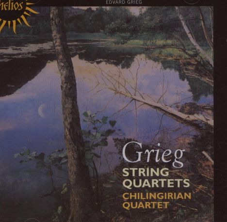 Edvard Grieg (1843-1907): Streichquartette Nr.1 &amp; 2, CD