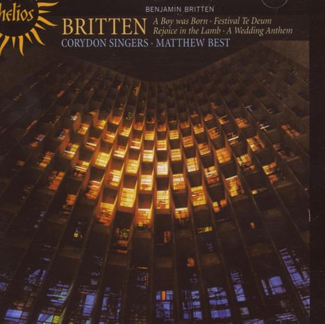 Benjamin Britten (1913-1976): Rejoice the Lamb - Kantate op.30, CD