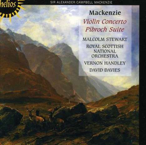 Alexander Mackenzie (1847-1935): Violinkonzert op.32, CD