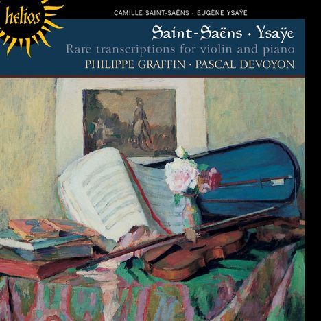 Philippe Graffin &amp; Pascal Devoyon - Saint-Saens/Ysaye, CD