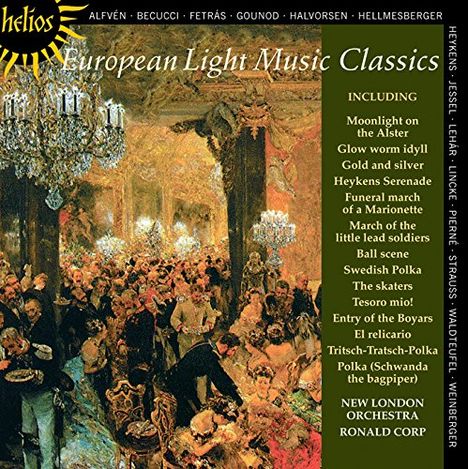 New London Orchestra  - European Light Music Classics, CD