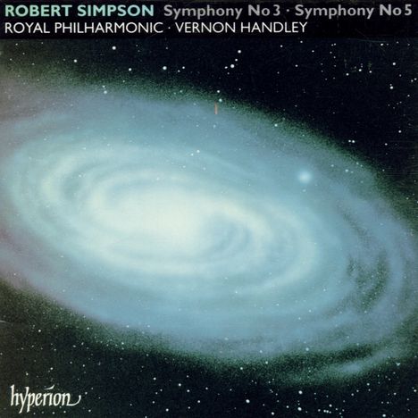 Robert Simpson (1921-1997): Symphonien Nr.3 &amp; 5, CD