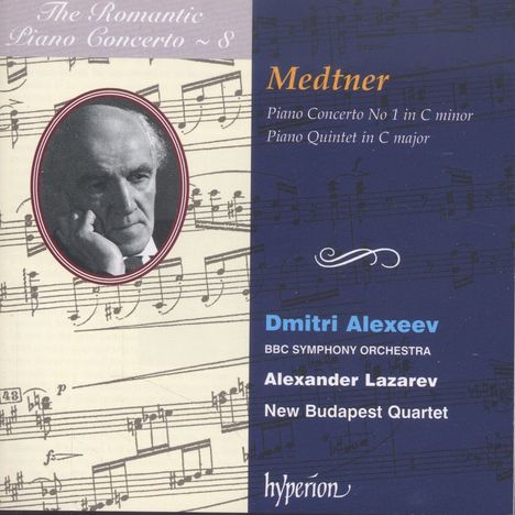 Nikolai Medtner (1880-1951): Klavierkonzert Nr.1, CD